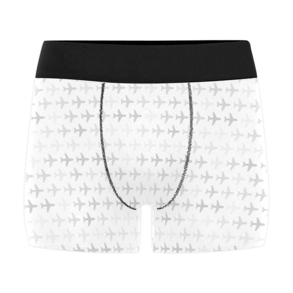 Airplane print pattern Men's All Over Print Boxer Briefs Men's Underwear