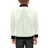 Cucumber pattern background Kids' Boys' Girls' Bomber Jacket