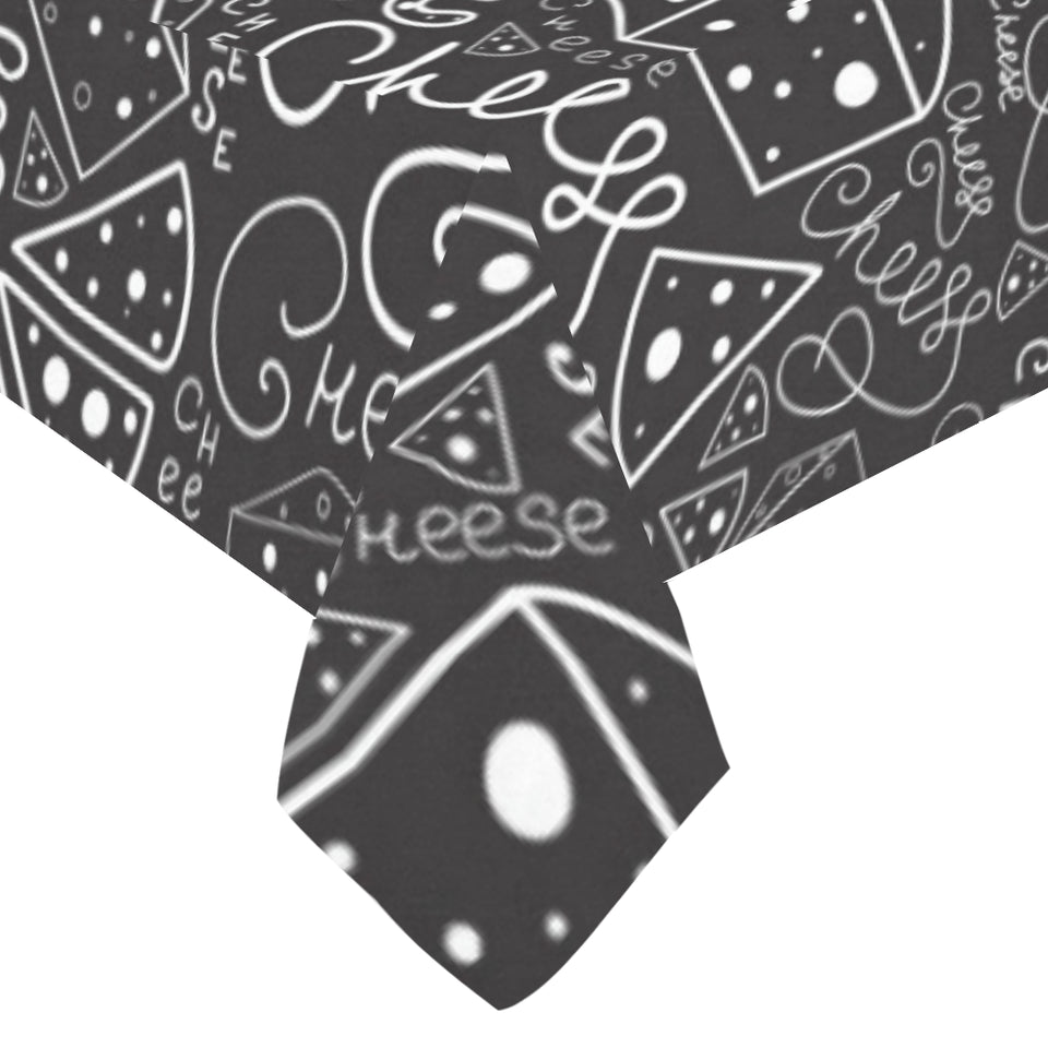 Handwritten cheese pattern Tablecloth