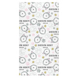 Siberian Husky design pattern Bath Towel