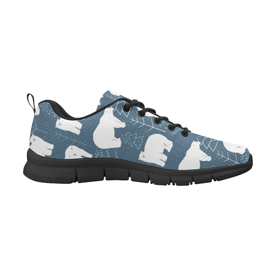 polar bear mother her child pattern Men's Sneaker Shoes