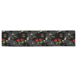 Eagle Pattern Print Design 04 Table Runner