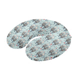 Lovely Sea Otter Pattern U-Shaped Travel Neck Pillow
