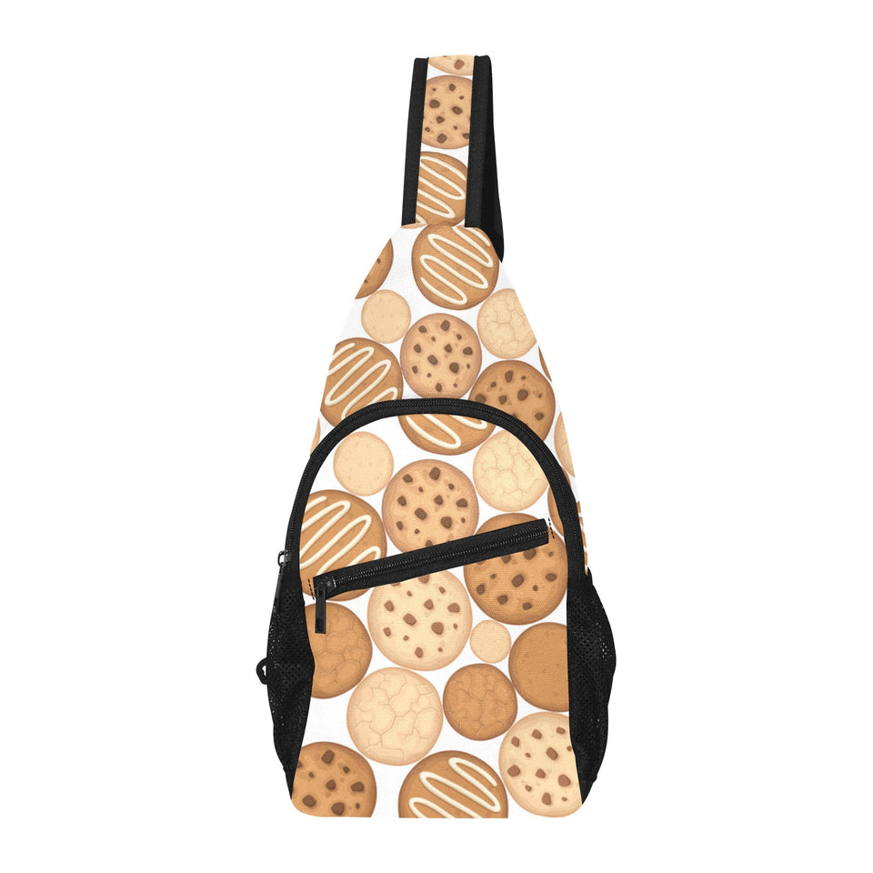 Various cookie pattern All Over Print Chest Bag