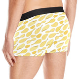 Potato Chips Pattern Print Design 02 Men's All Over Print Boxer Briefs Men's Underwear