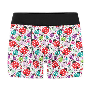 Ladybug Pattern Print Design 03 Men's All Over Print Boxer Briefs Men's Underwear
