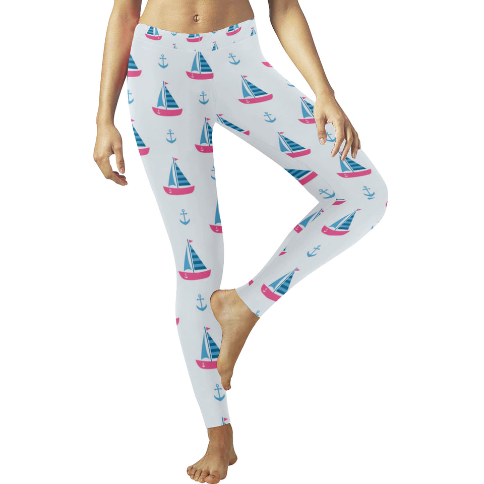 Sailboat anchor pattern Women's Legging Fulfilled In US