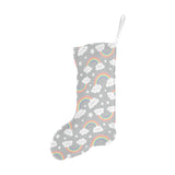 Cute rainbow clound star pattern Christmas Stocking