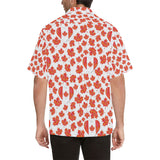 Canada Pattern Print Design 02 Men's All Over Print Hawaiian Shirt (Model T58)