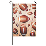 American football ball design pattern House Flag Garden Flag