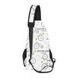 Siberian Husky design pattern All Over Print Chest Bag