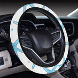 Watercolor starfish pattern Car Steering Wheel Cover