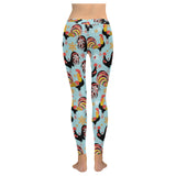 Rooster chicken cock snowfalke Women's Legging Fulfilled In US