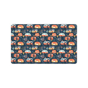 Camper Van Pattern Print Design 05 Doormat
