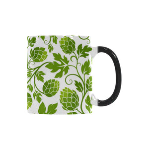 Hop design pattern Morphing Mug Heat Changing Mug