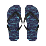 Shark pattern Unisex Flip Flops