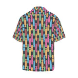 Skate Board Pattern Print Design 02 Men's All Over Print Hawaiian Shirt (Model T58)