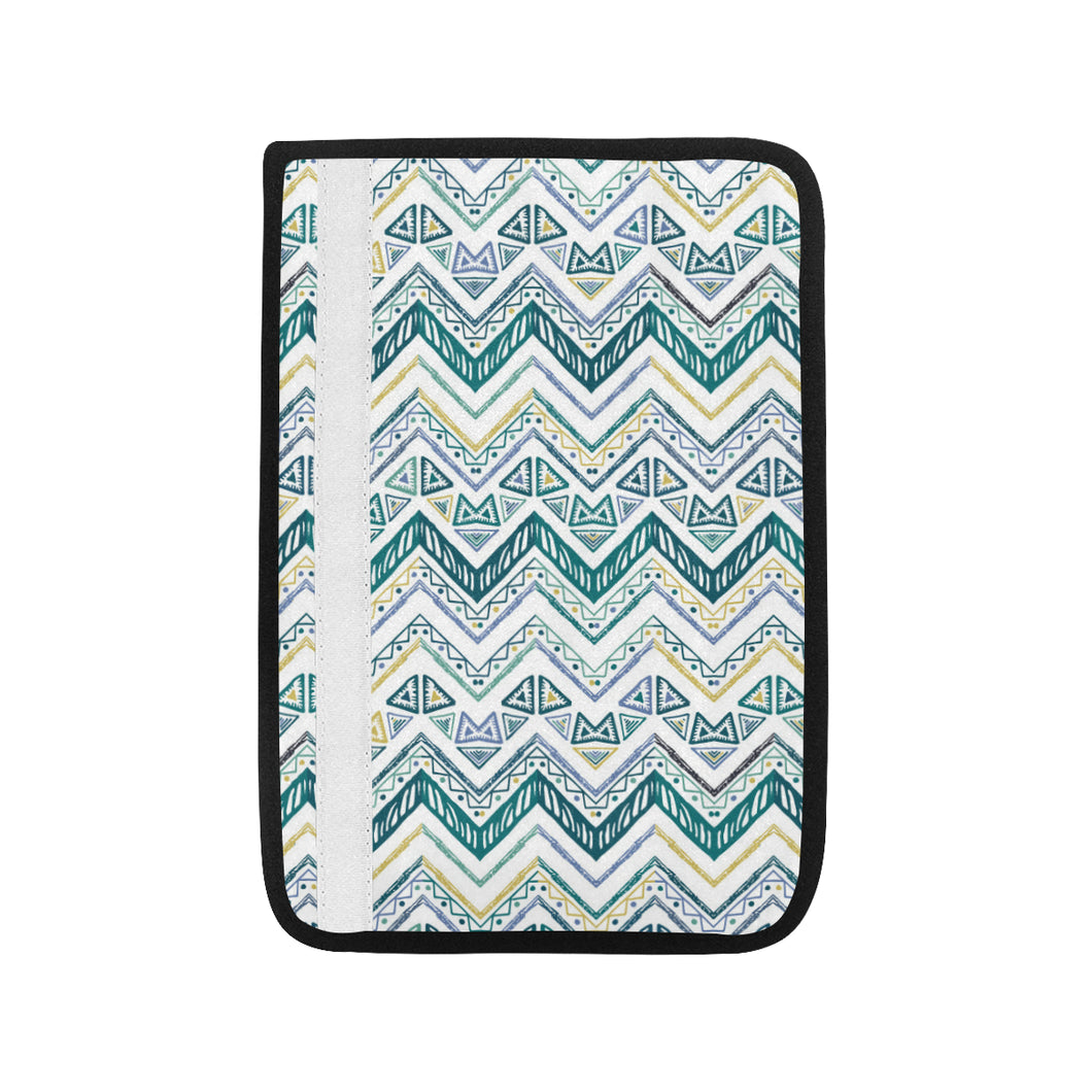 zigzag  chevron paint design pattern Car Seat Belt Cover