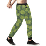 Hop pattern Hop cone background Unisex Casual Sweatpants