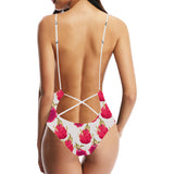 dragon fruits design pattern Women's One-Piece Swimsuit