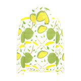 Durian pattern background Men's Padded Hooded Jacket