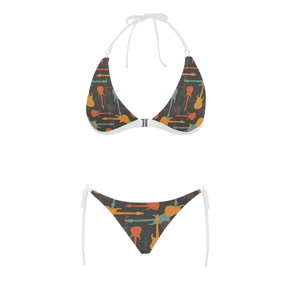 electric guitars pattern Sexy Bikinis Two-Piece Swimsuits