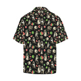 Raccoon watermelon pattern Men's All Over Print Hawaiian Shirt