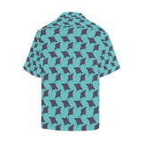 Stingray Pattern Print Design 02 Men's All Over Print Hawaiian Shirt (Model T58)