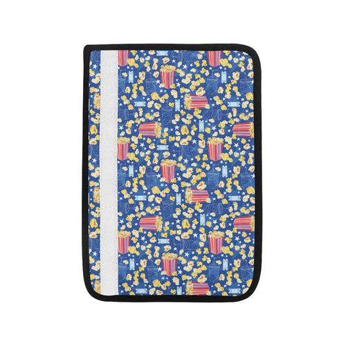 Popcorn Pattern Print Design 01 Car Seat Belt Cover