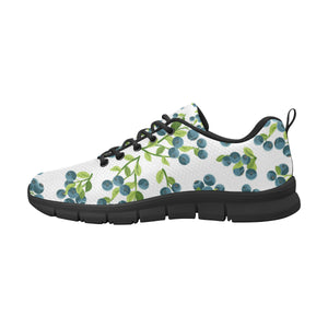 blueberry white background Men's Sneaker Shoes