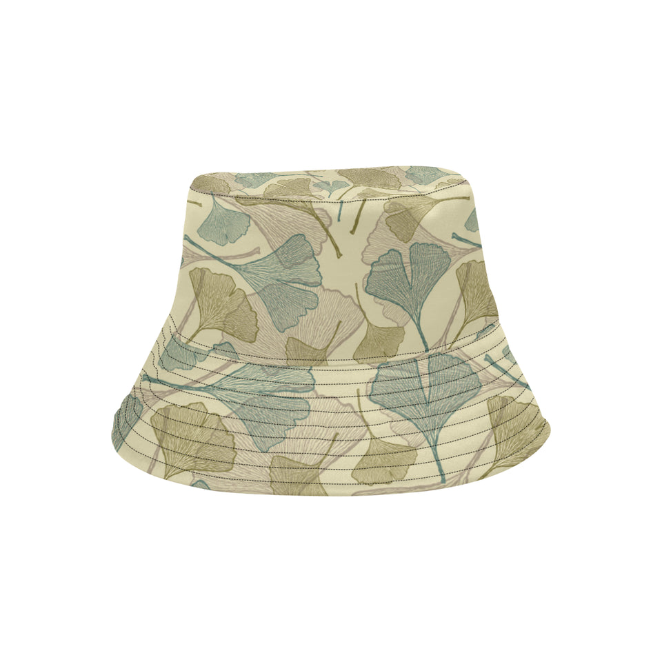 Ginkgo leaves design pattern Unisex Bucket Hat