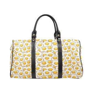 Fried Eggs Pattern Print Design 02 Travel Bag
