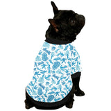 Coral Reef Pattern Print Design 01 All Over Print Pet Dog Round Neck Fuzzy Shirt