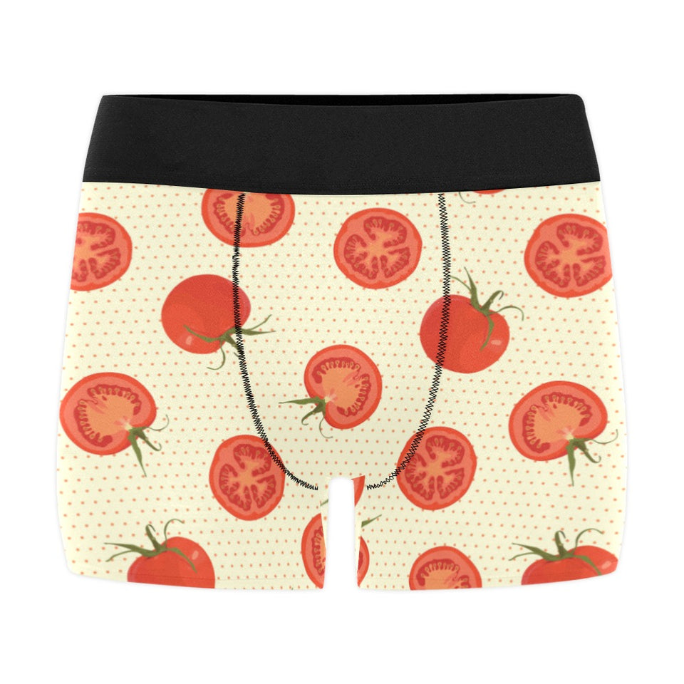 Tomato dot background Men's All Over Print Boxer Briefs Men's Underwear