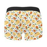 Pancake Pattern Print Design 02 Men's All Over Print Boxer Briefs Men's Underwear
