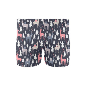 Deers Winter Christmas pattern Men's Swimming Trunks