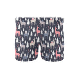 Deers Winter Christmas pattern Men's Swimming Trunks