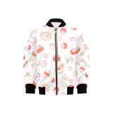 Sushi pattern Kids' Boys' Girls' Bomber Jacket
