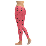 watermelon texture background Women's Legging Fulfilled In US