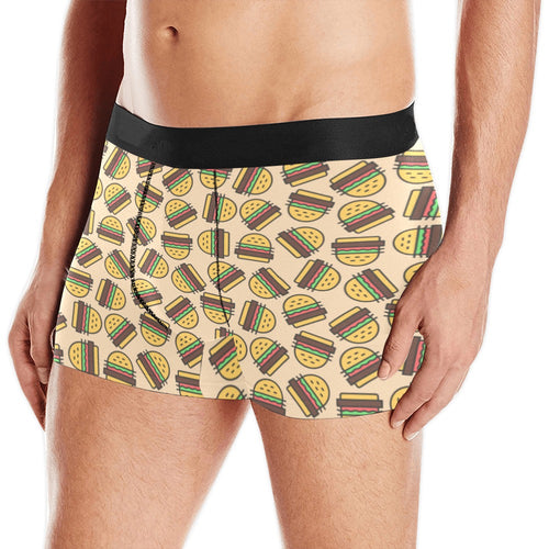 Hamburger Pattern Print Design 01 Men's All Over Print Boxer Briefs Men's Underwear