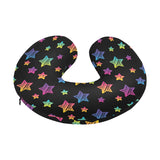 Colorful star pattern U-Shaped Travel Neck Pillow