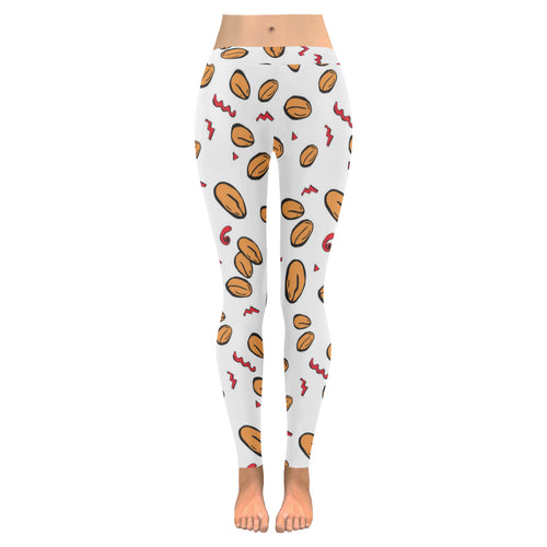 peanuts pattern background Women's Legging Fulfilled In US