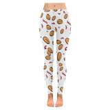 peanuts pattern background Women's Legging Fulfilled In US