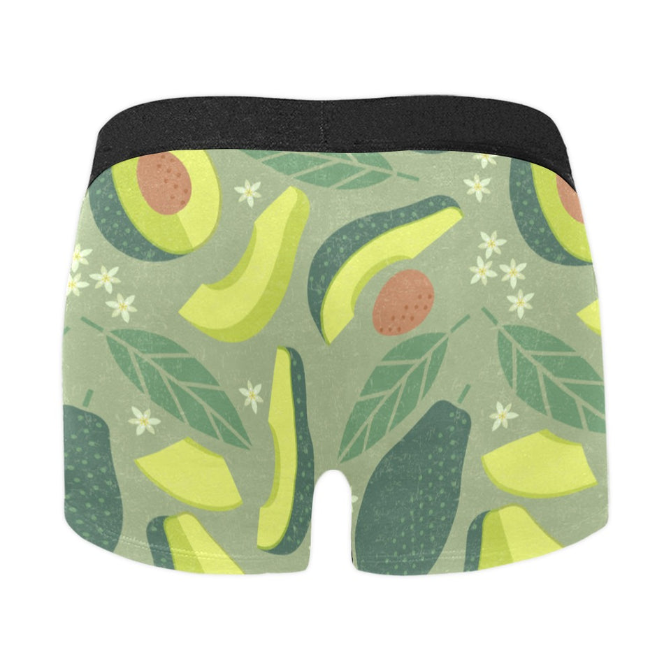 Avocado pattern Men's All Over Print Boxer Briefs Men's Underwear