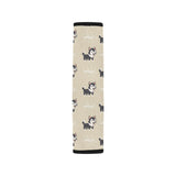 Cute Siberian Husky Car Seat Belt Cover