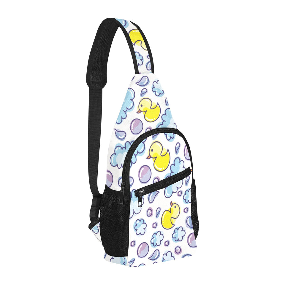 Duck Pattern Print Design 01 All Over Print Chest Bag