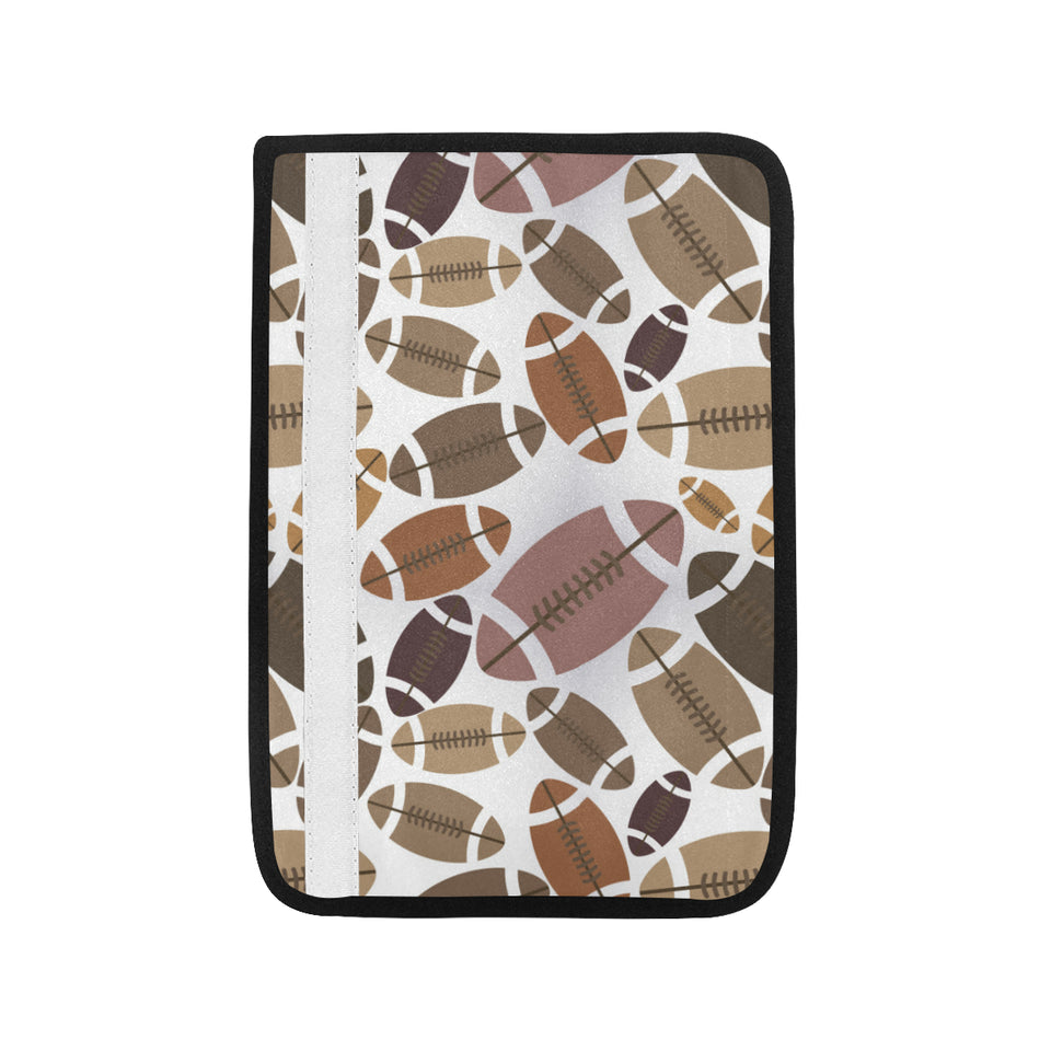 American football ball pattern Car Seat Belt Cover