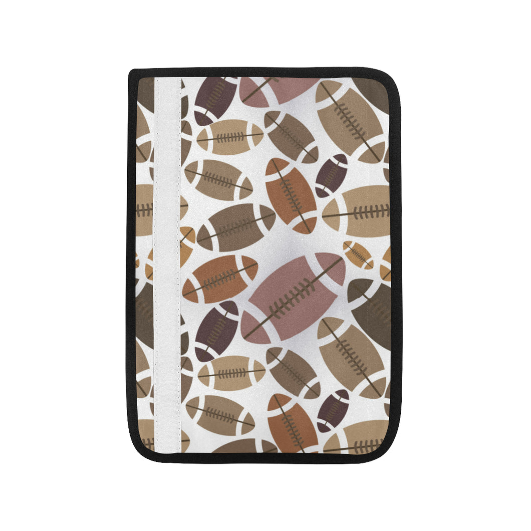 American football ball pattern Car Seat Belt Cover