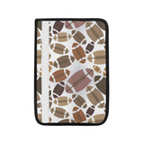 American football ball pattern Car Seat Belt Cover