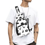 Goat ram pattern All Over Print Chest Bag